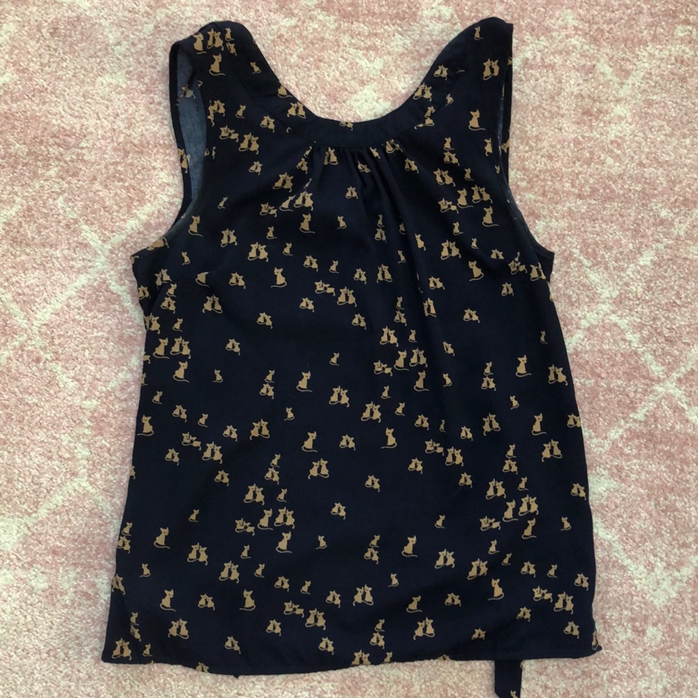 Cat Lady Sleeveless Top